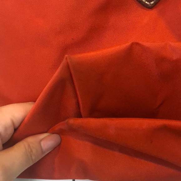 Longchamp Le Pliage Original M Handbag in Orange - Picture 7 of 13